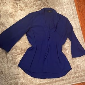Alfani size 8 royal blue top